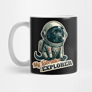 Astronaut Labrador Retriever Mug